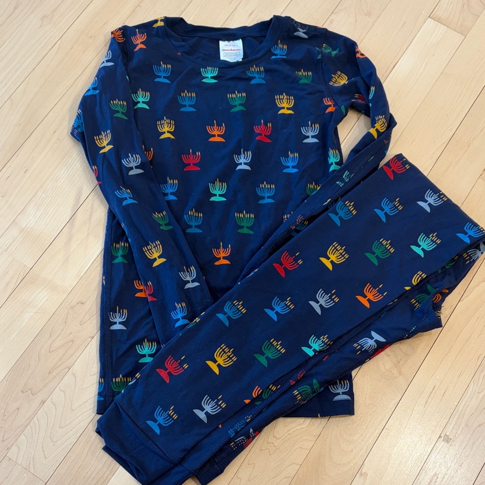 Hanna Andersson Colorful Hanukkah Pajamas